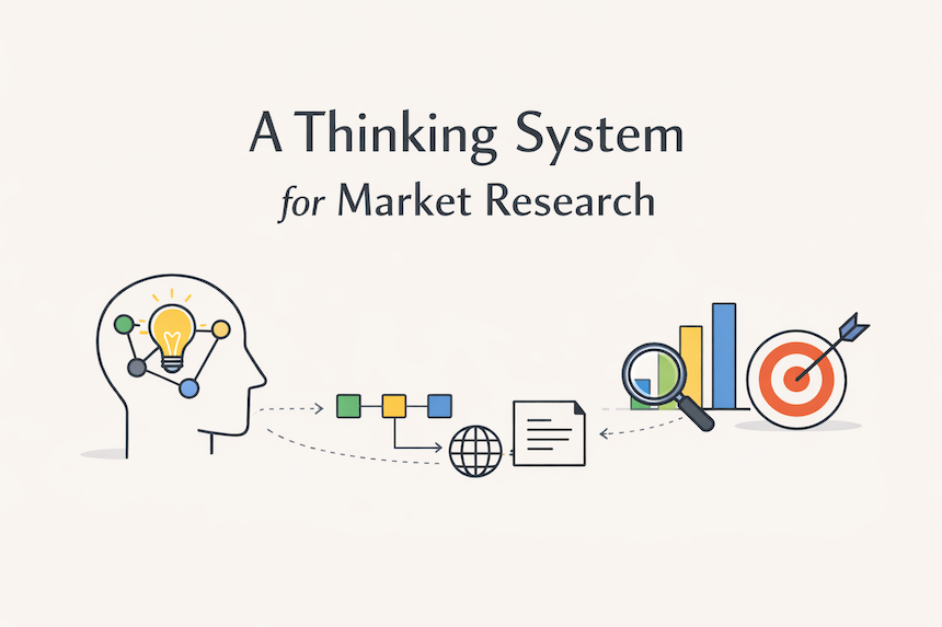 A Thinking System for Market Research